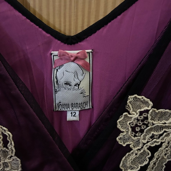 Tulle embroidered Yoana Baraschi dress - Picture 6 of 7